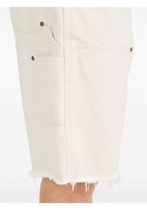 stud denim short uomo ecru MAISON MARGIELA | S50MU0082 M35261103